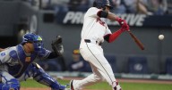 Slade Cecconi loses no-hit bid in 8th, Guards rout Royals 10-2, stay in thick of AL wild card race