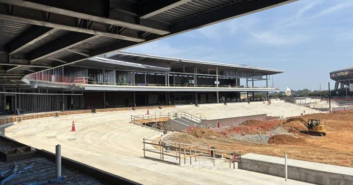 First Diamond District buildings to open 2 years after stadium