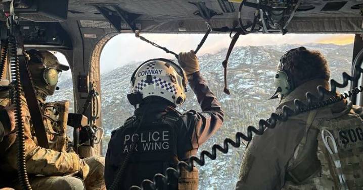 Behind the scenes: major hunt for accused police killer