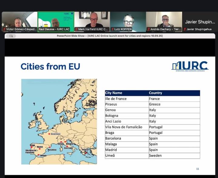 Impulso histórico: Incorpora Unión Europea a Chihuahua como región clave en el programa IURC 2025