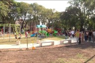 Se inauguraron las obras en la Plaza Osinalde en Paraná