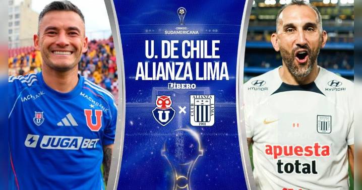 Alianza Lima vs. U. de Chile EN VIVO por Copa Sudamericana: pronóstico, hora y dónde ver