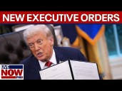 President Trump signs executive orders