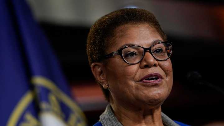 Karen Bass endorses a previous LA Mayor for governor of California