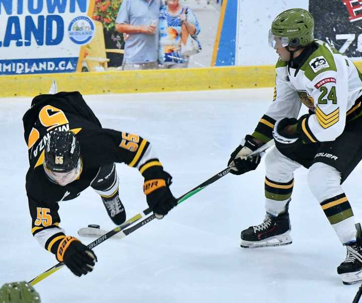 North Bay Battalion batter Sarnia in neutral site preseason game