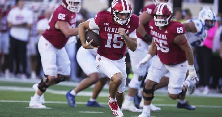 Fernando Mendoza, Omar Cooper Jr. lead No. 22 Indiana to victory over overmatched Indiana State