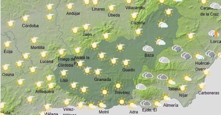 Tiempo Granada | Caen las temperaturas este martes en toda la provincia