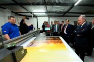 El gobernador Zamora participó de la inauguración de la planta Proyecto Qelqa  Industria Gráfica 3D