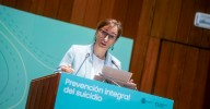 Mónica García resalta el "descenso esperanzador" de suicidios y pide más trabajo para reducir las 3.846 muertes de 2024
