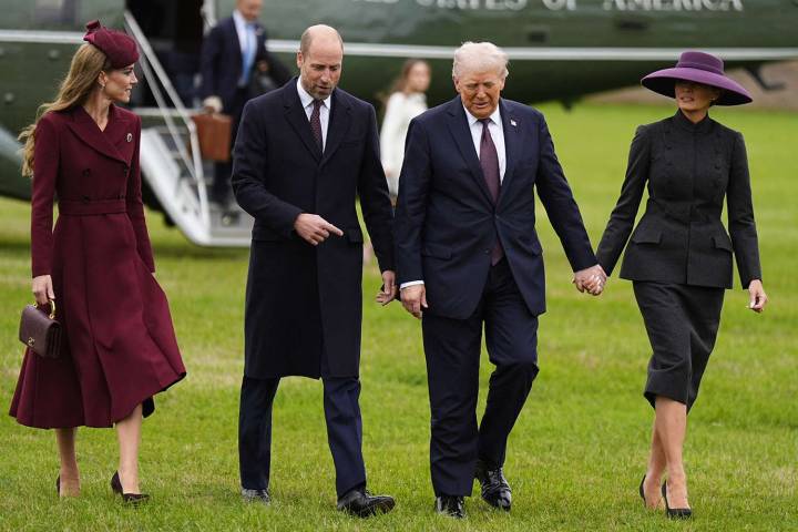Kate Middleton and Prince William Welcome President Donald Trump for U.K. State Visit