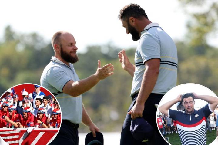 Team Europe's early Ryder Cup beatdown quelled the US's advantage