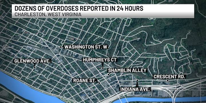 WSAZ Investigates | More than 30 drug overdoses reported in Charleston in less than a day