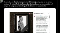 Tragedia | Impresionante momento en el que arquero tapa un penalti, sale caminando, se desploma y muere minutos después