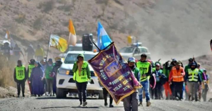 Se registraron dos temblores en la Puna, en medio de la caminata de los peregrinos