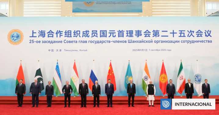 Comenzó la reunión de la Organización de Cooperación de Shanghái con Putin, Xi y Modi, entre otros
