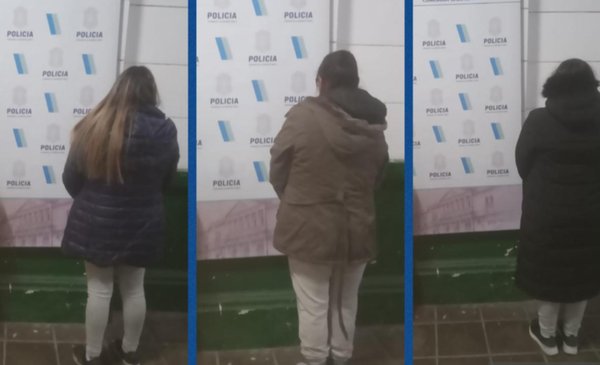 Detienen a tres mujeres por realizar estafas y conducir un auto robado