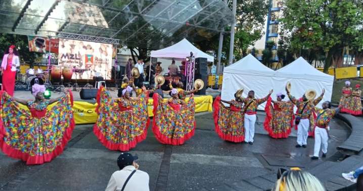 La Cuchilla de Marmato se gozó la afrocolombianidad en Manizales