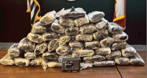 $840K in meth seized at Veterans International Bridge