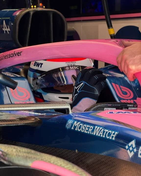 Colapinto quedó en el puesto 19 de la primera práctica libre que lideró Lando Norris