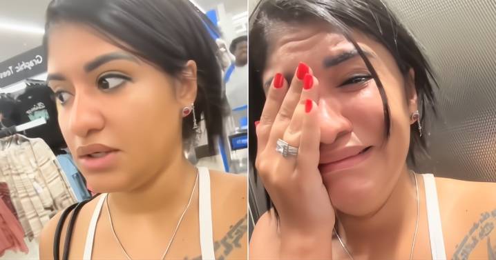Cubana descubre embarazo en Walmart y se vuelve viral en TikTok
