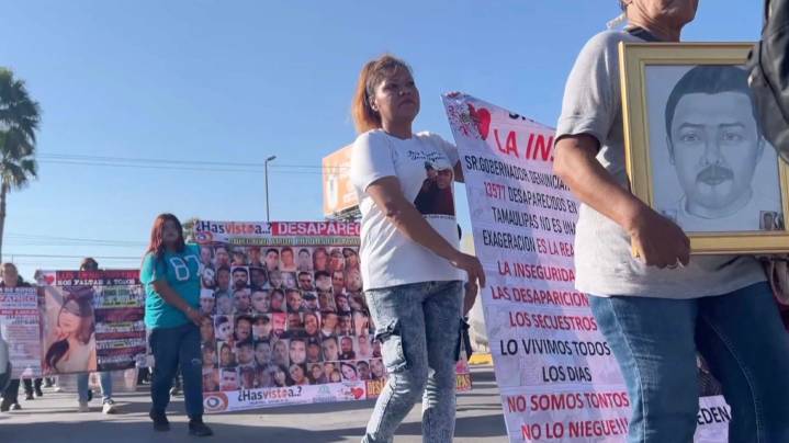 Realizan Marcha en Reynosa y Ciudad Victoria por el Día de las Víctimas de Desaparición Forzada