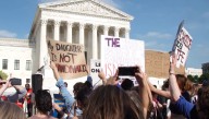 Dangerous Religious Group Gathers Outside Supreme Court To Demand The Right To Sacrifice Babies