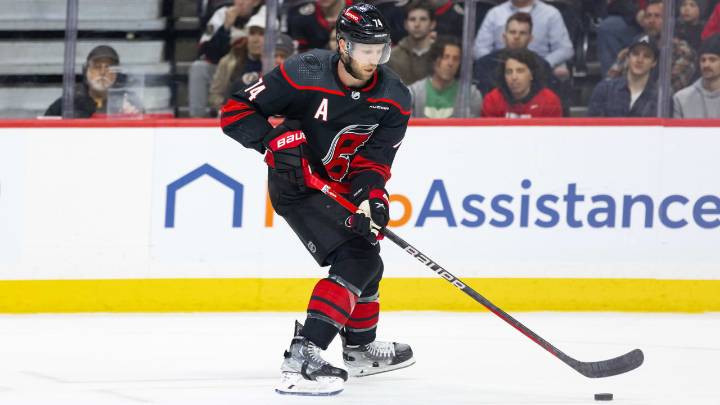 NHL Status Report: Slavin yet to skate with Hurricanes
