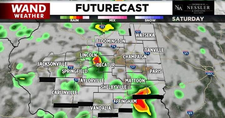 Rain chances for the last weekend of summer