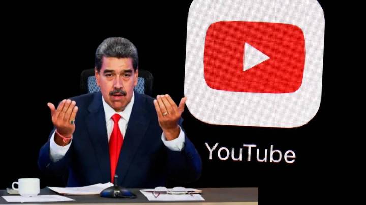 YouTube le bajó el canal a Nicolás Maduro