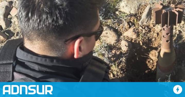 20:10 Encontraron un proyectil de mortero en un campo a pocos kilómetros de Sarmiento