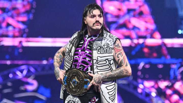 WWE Intercontinental Champion Dominik Mysterio Wins AAA Mega Title At Worlds Collide