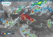 Vigilancia de huracanes Narda y Grabielle, además de 2 zonas de inestabilidad cerca de convertirse en ciclón tropical