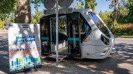 Primer autobús autónomo en la Casa de Campo gratuito y eléctrico