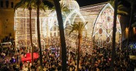 Navidad de récord en Almería con una gran estructura luminotécnica y más de 800.000 euros en luces
