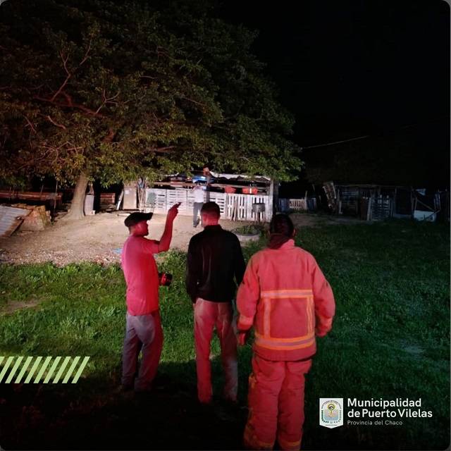 PUERTO VILELAS: Incendio En Una Vivienda De Las Tres Bocas: Rápida Intervención Evitó Una Tragedia