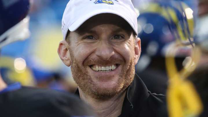 Delaware coach Ryan Carty compliments Saturday foe UConn, coach Mora
