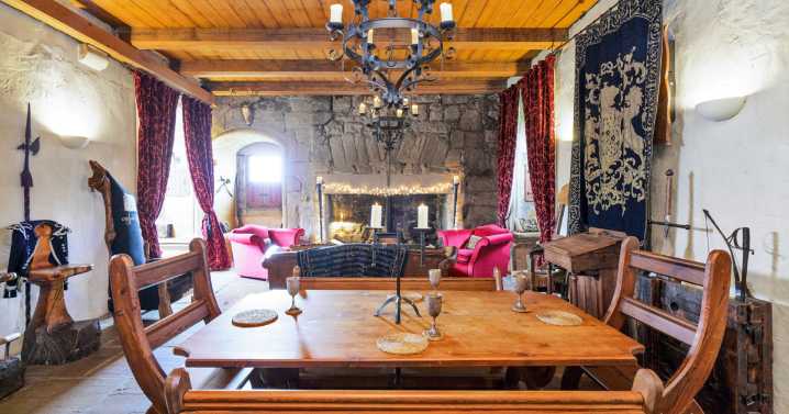 Historic castle with dungeon on sale for $1.3 million