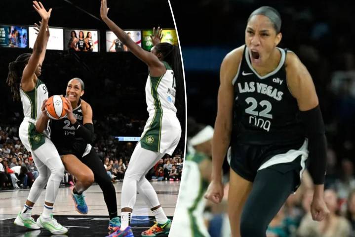 A'ja Wilson makes history with fourth WNBA MVP award
