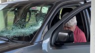 Driver’s windshield cracked after nude rock-throwing suspect leads police on foot chase downtown