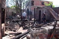 Nene que manipulaba un encendedor provocó el incendio de una casa en Paraná: perdieron todo