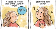 «Ganas de viajar» la tira de Chelo Candia en el Voy