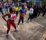 Con una caminata y bailoterapia promueven el cuidado del corazón en Maturín