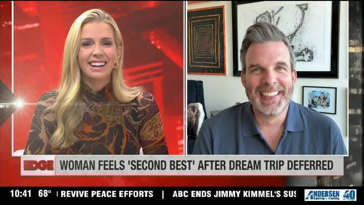 The Edge: Woman wonders if she should leave her boyfriend after he decides to take dream trip with his friends instead of her