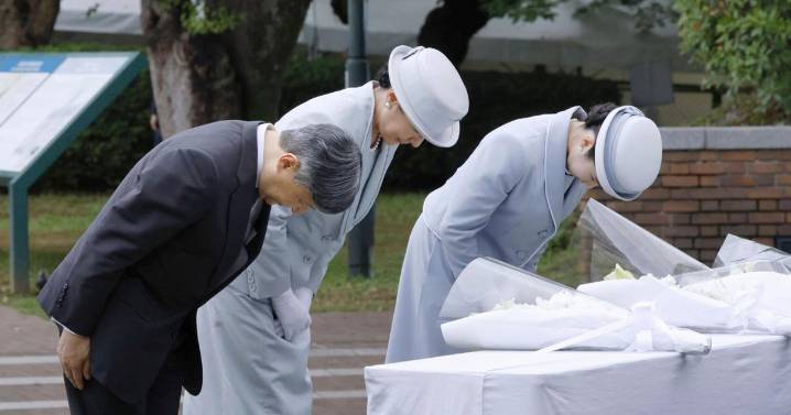 Japan’s emperor and his family mourn Nagasaki atomic bomb victims, marking 80 years since tragedy