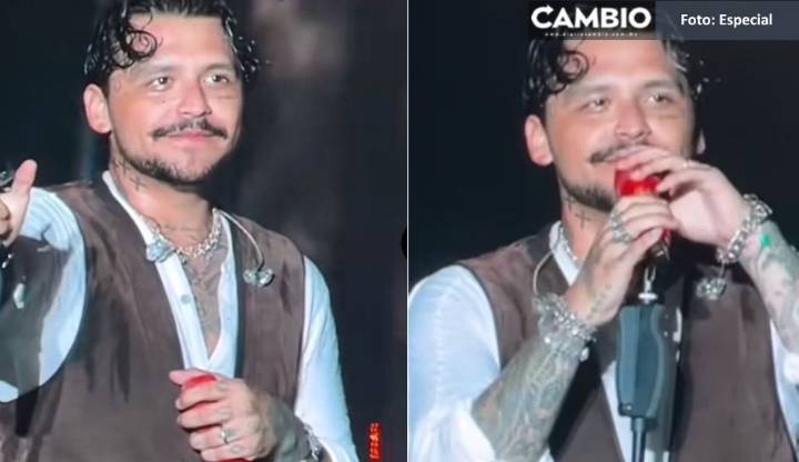 Abuchean a Ángela Aguilar durante concierto de Christian: Así respondió el cantante