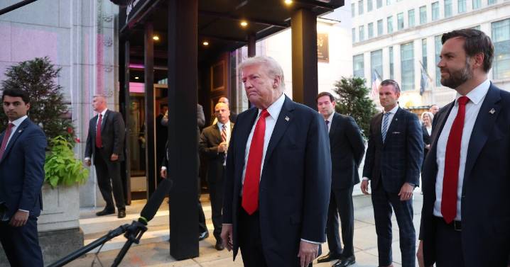 Trump makes a rare D.C. restaurant visit to tout his federal crackdown on crime