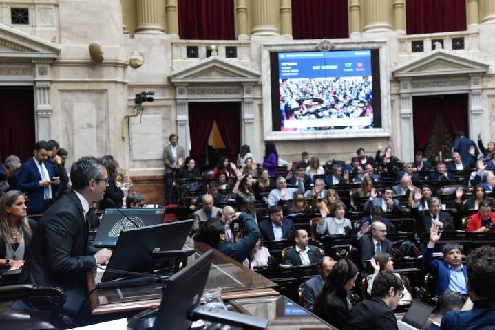 Cómo votó cada diputado los vetos de Milei a las leyes de financiamiento universitario y de fondos para el Garrahan