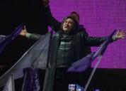 Milei cierra campaña de La Libertad Avanza en Provincia Buenos Aires (+Foto)