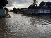 Reportan inundaciones en tres municipios de Tamaulipas tras fuertes lluvias