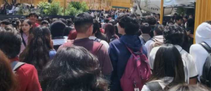 Asesinan a estudiante dentro del CCH Sur, el agresor se lanza de edificio al intentar huir (Video)